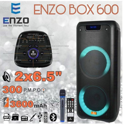 اسپیکر پارتی باکس ENZO 600