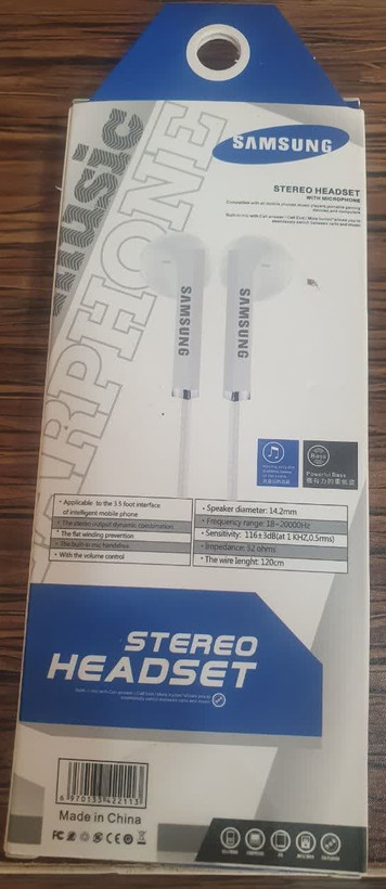 هندزفری سیمی سامسونگ (Samsung)طرح درجه 1