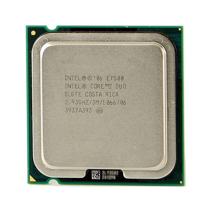 پردازنده کامپیوتر اینتل مدل Core 2 E7500 استوک