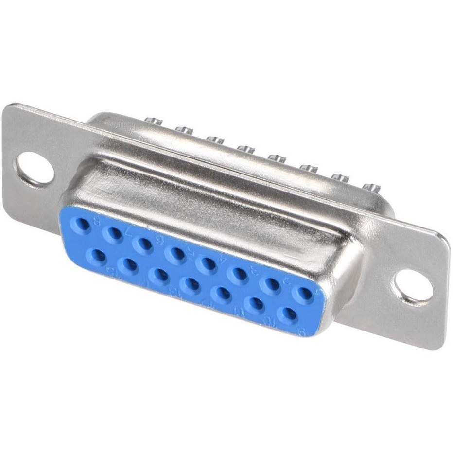 مبدل  15 پین صاف مادگی DB15 VGA
